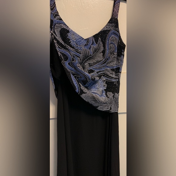 R&M Richards Elegant Sleeveless Dress With Jacket ⭐️sparkle ⭐️stretchy ⭐️lined - Picture 6 of 13